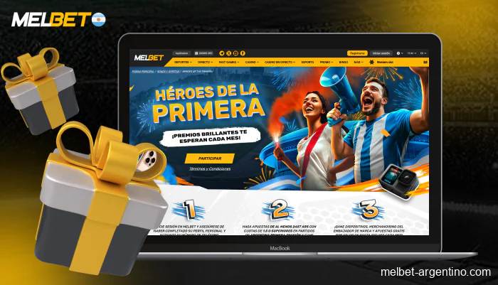 Detalles del bono de bienvenida de Melbet Argentina