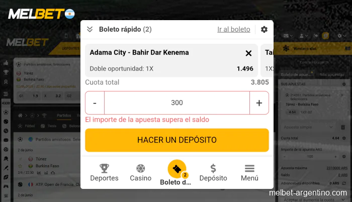 Guía para realizar tu primera apuesta online con Melbet